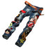 Motorcycle Jeans Embroidery Straight Men's Patchwork Streetwear Jeans